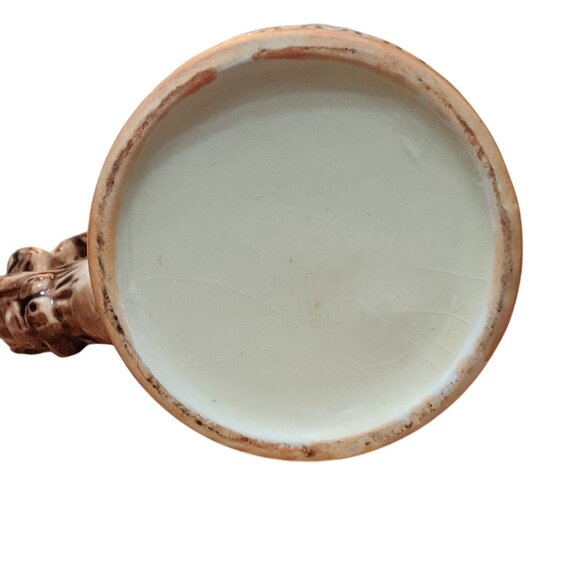 Vintage Luxembourg German-Style Beer Stein Ceramic Souvenir Mug Ornate Handle - Picture 7 of 7
